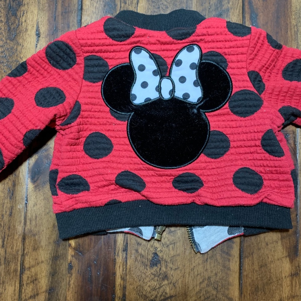 12M Pippa & Julie reversible Minnie Mouse jacket